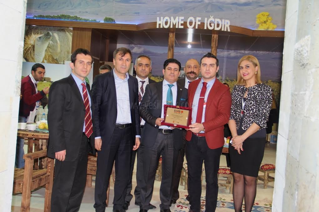 EMİTT TURİZM FUAR'INDA IĞDIR ÖDÜL ALDI