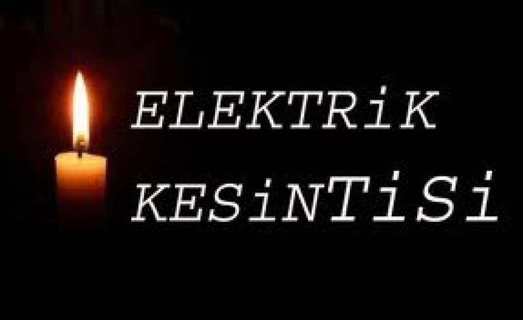 Elektrik Kesintisi Duyuru