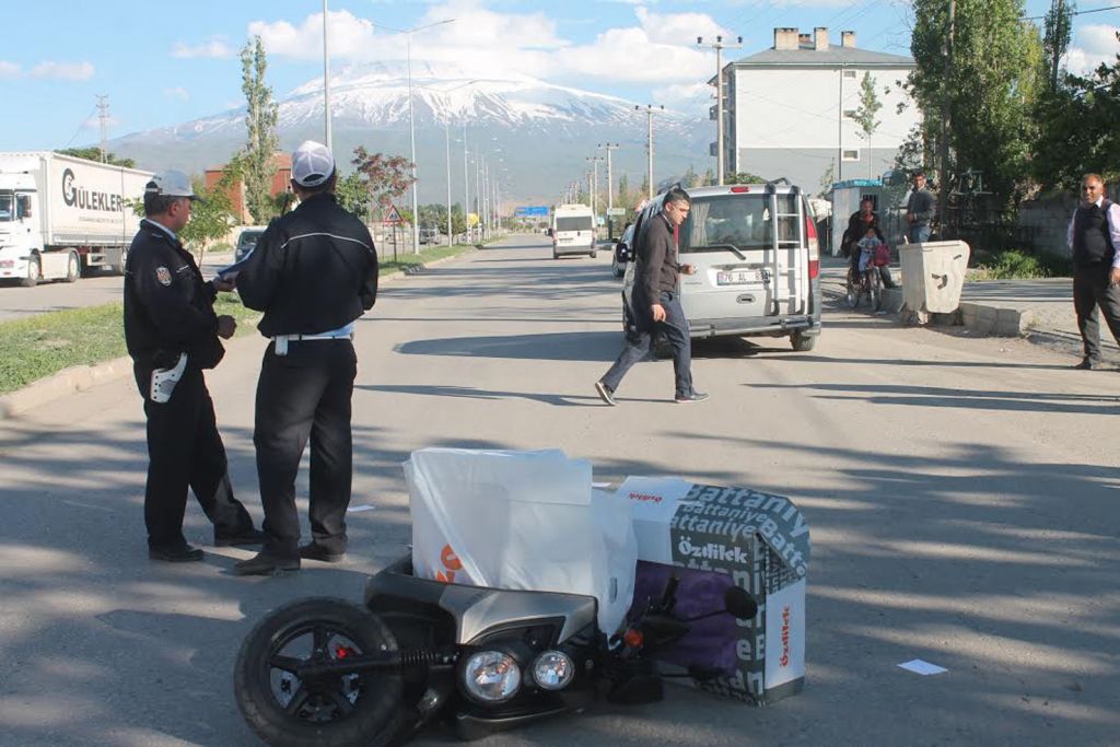Trafik Kazası 1 Yaralı