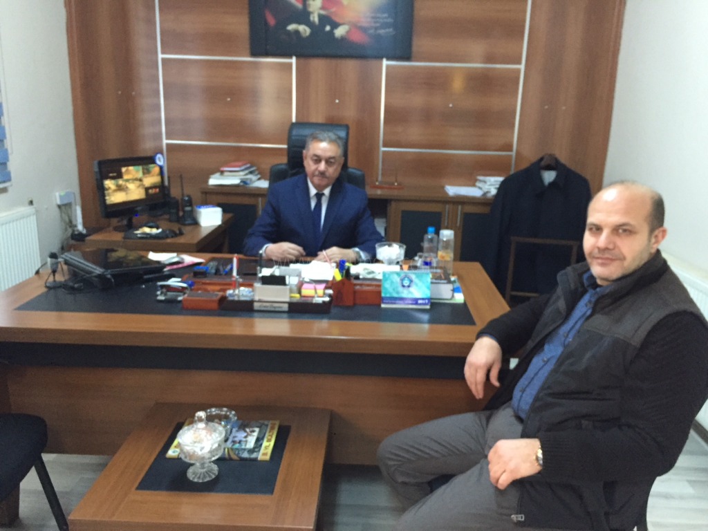 Duayen Müdüre Nezaket Ziyareti
