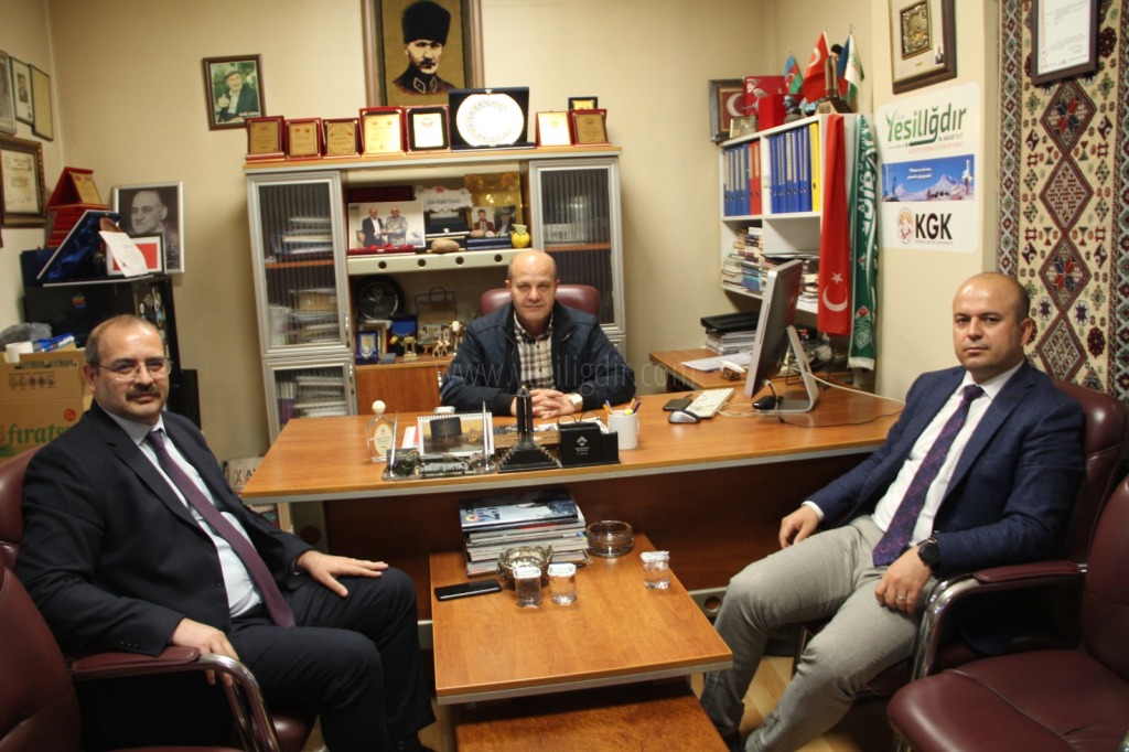 TARIM VE ÇEVRE MÜDÜRÜNDEN NEZAKET ZİYARETİ