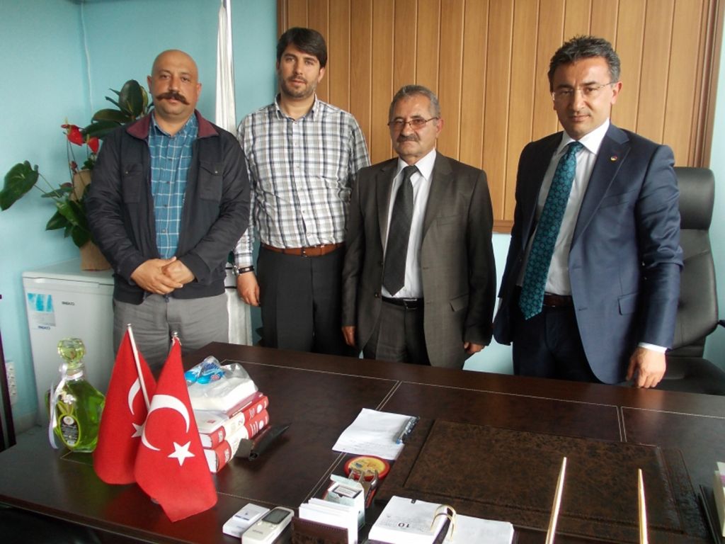 Ticaret Borsasından Başkan Kurban KAYAya Ziyaret