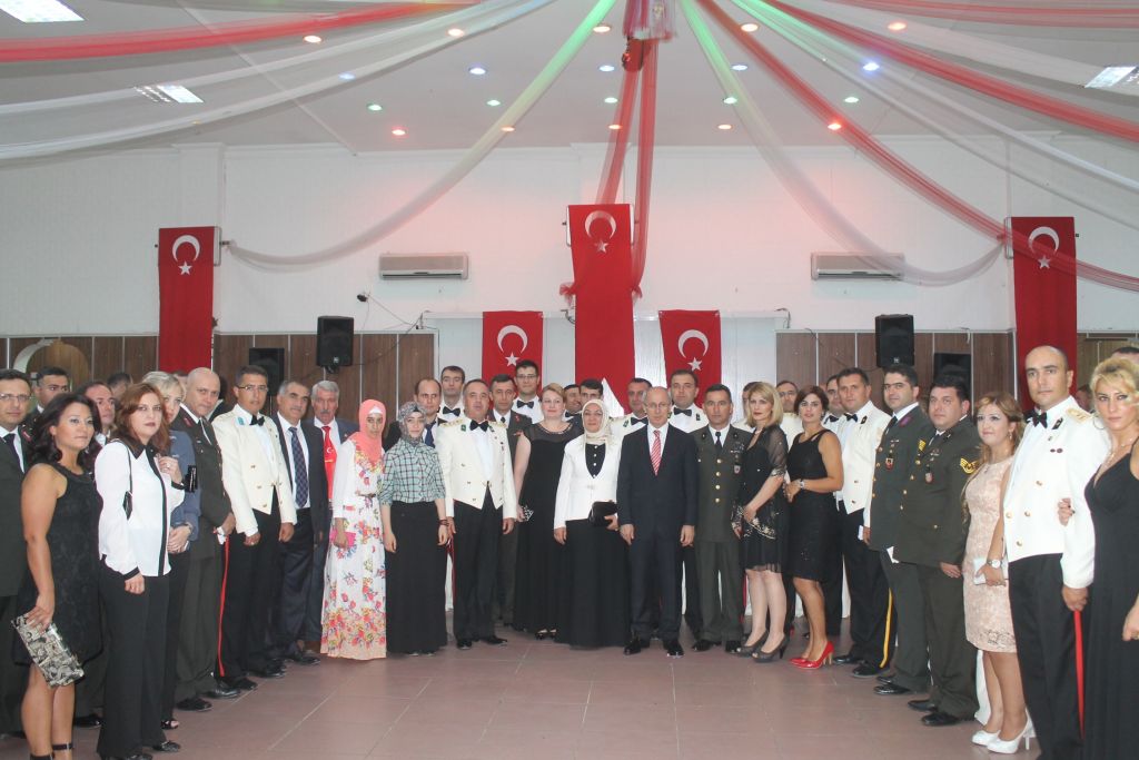 30 Ağustos Resepsiyonunu Yapıldı