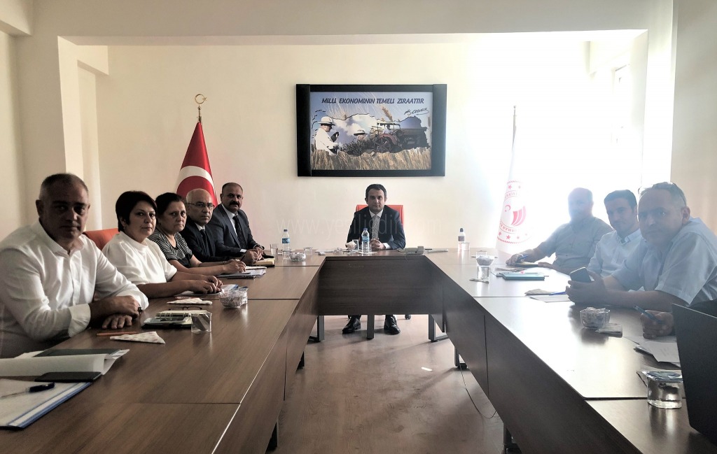 VALİ YARDIMCISI ABDULKADİR ŞAHİN İL TARIM VE ORMAN MÜDÜRLÜĞÜNÜ ZİYARET ETTİ
