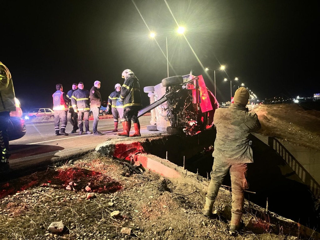 TRAFİK KAZASI BİR YARALI