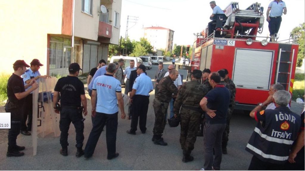 Iğdırda İntihar Girişimi
