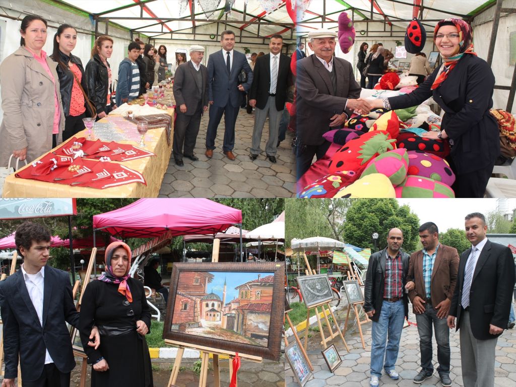 Eğitim Uygulama Okulu Sergi Düzenledi