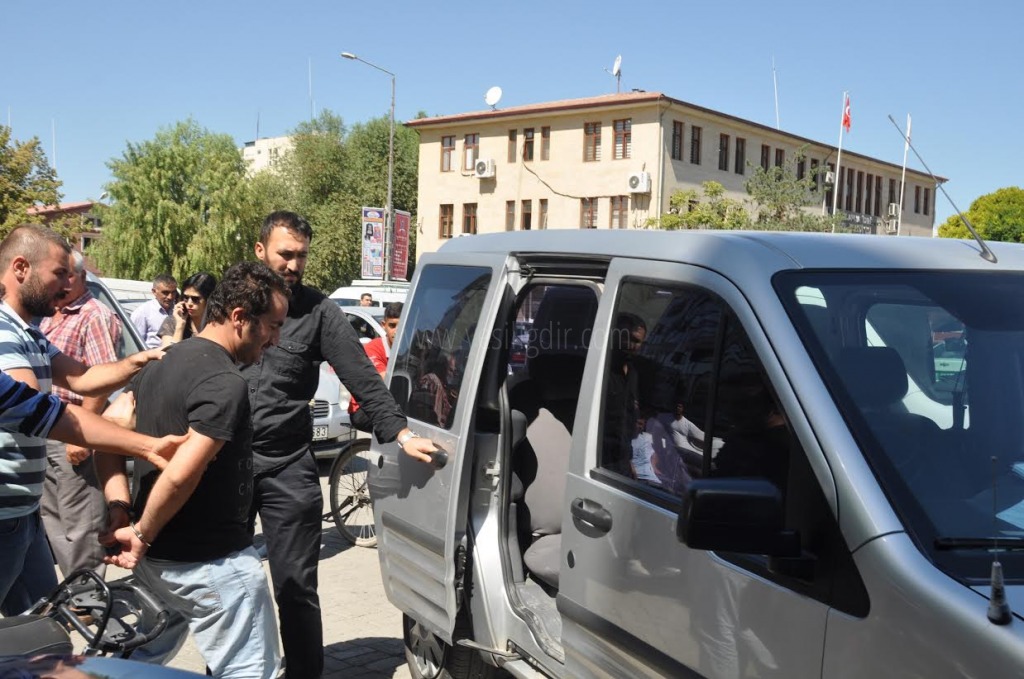 Iğdırda banka soygunu