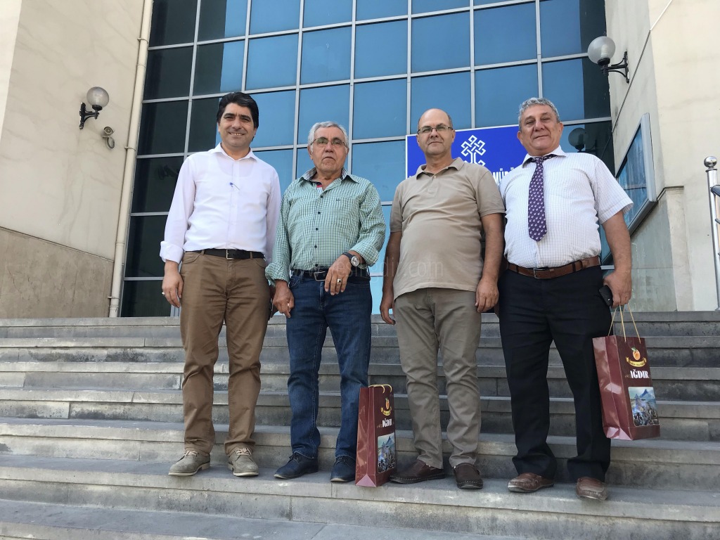 BURSA ESKİ VALİ YARDIMCISI ARSLANDAN KÜLTÜR TURİZM MÜDÜRÜ TENLİKE ZİYARET
