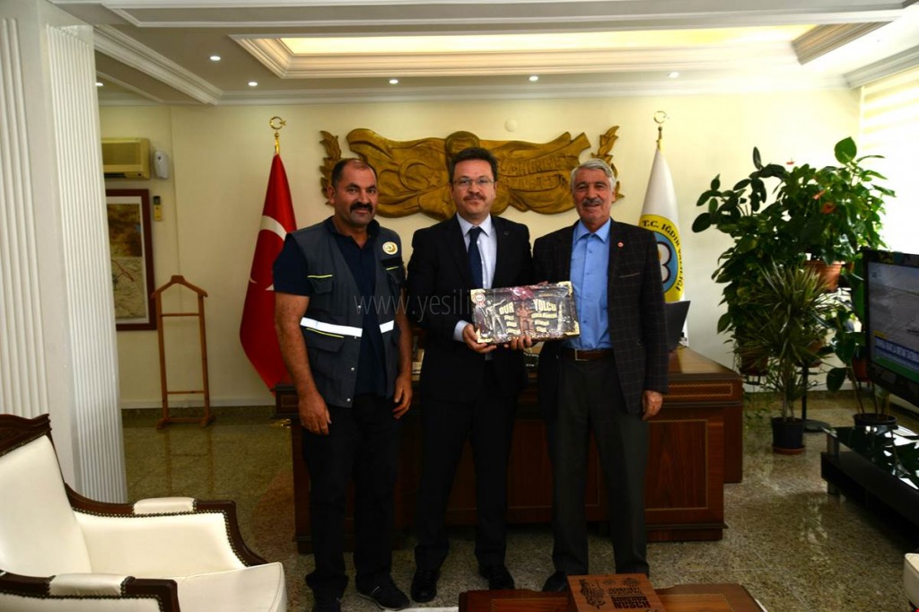 ŞEHİT VE GAZİ AİLELERİ DERNEĞİNDEN VALİ ENVER ÜNLÜYE ZİYARET