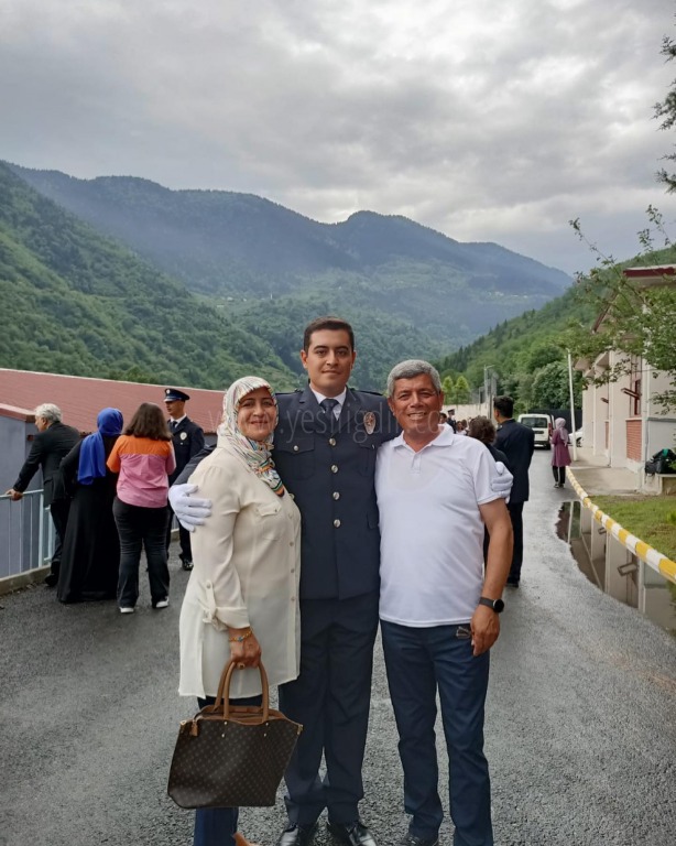 Polis adayları mezuniyet heyecanı yaşadı