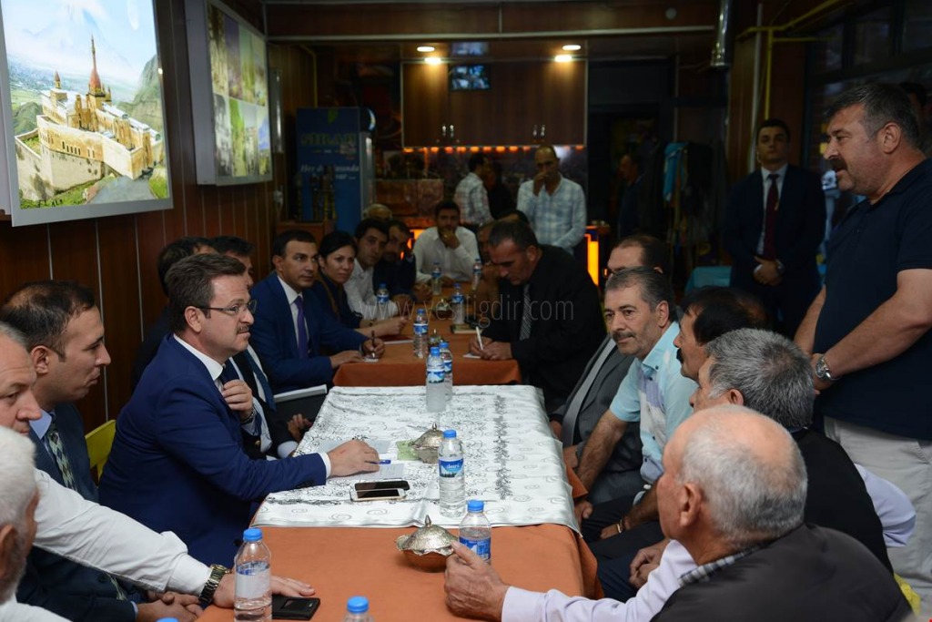TOPÇULAR MAHALLESİNDE HUZUR TOPLANTISI GERÇEKLEŞTİRİLDİ