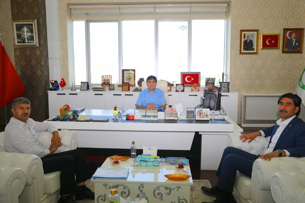 Taşdemir ve Göksudan Rektör Almaya Ziyaret