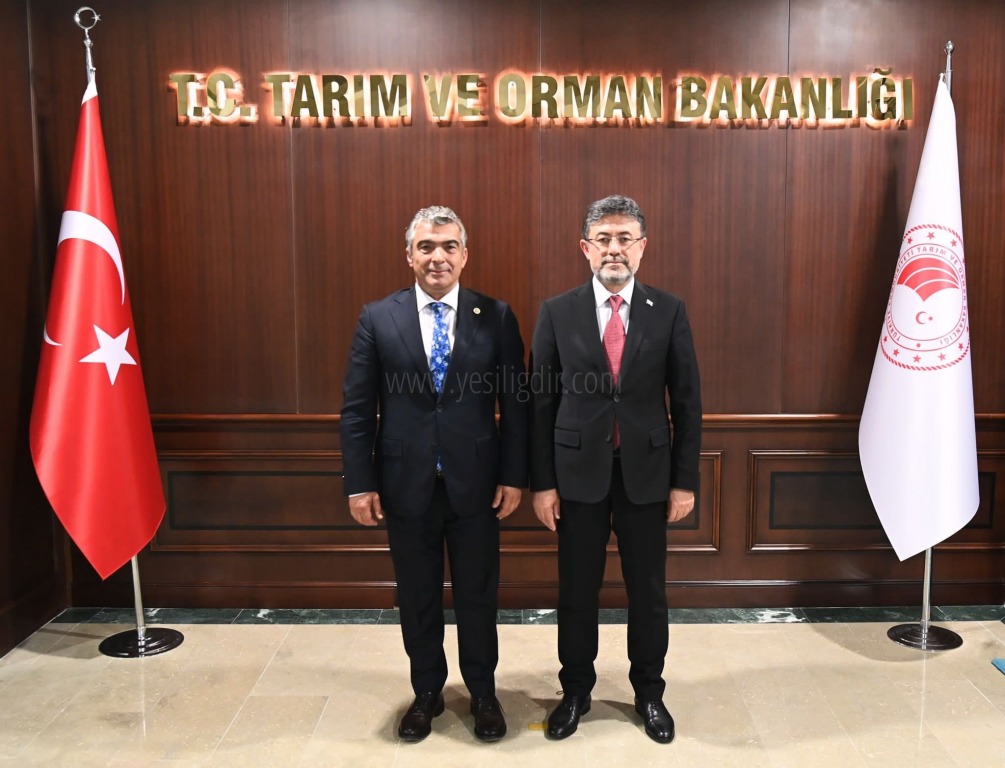 Milletvekili Alagöz Bakan İbrahim Yumaklı'yı Ziyaret Etti