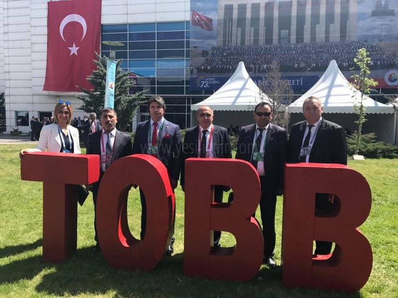 GÜCÜMÜZ BİRLİĞİMİZ TOBB 73 GENEL KURUL TOPLANTISI YAPILDI
