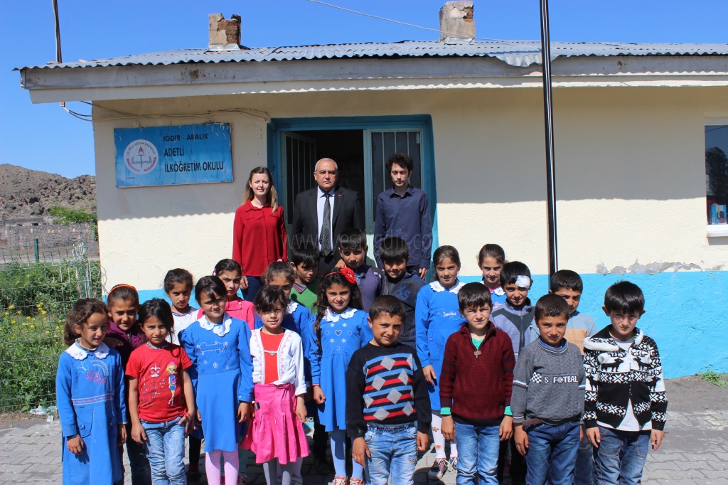 IĞDIR İL MİLLİ EĞİTİM MÜDÜRÜ ARALIK İLÇESİ DE OKULLARI GEZDİ