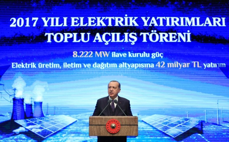Rektör Alma 2017 Yılı Elektrik Yatırımları Toplu Açılış Törenine katıldı