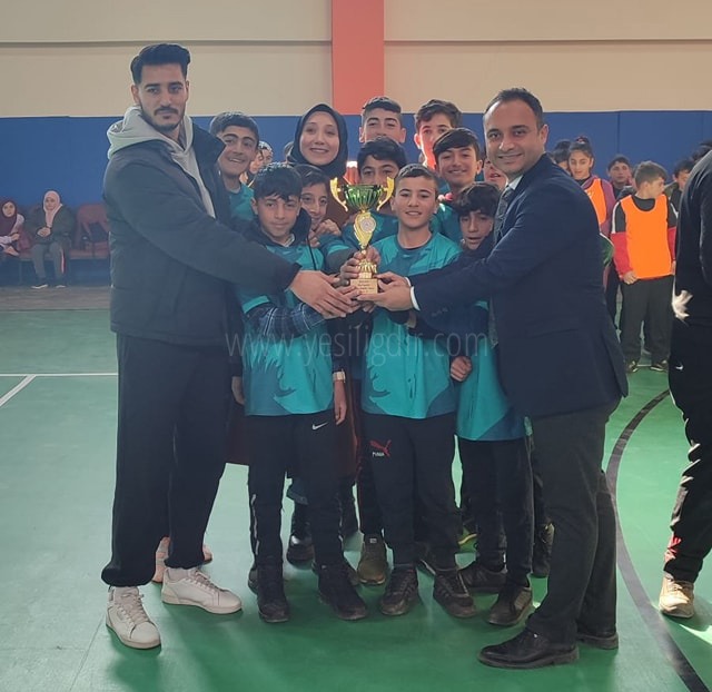 Futsal ilçe birinciliği müsabakalarımız sona erdi
