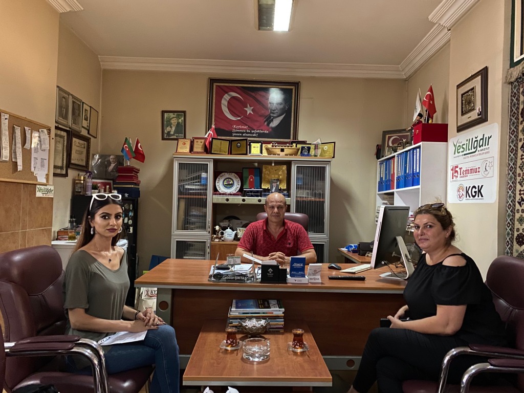 CHP Kadın Kolları Başkanı Gülay Arastan Nezaket Ziyareti