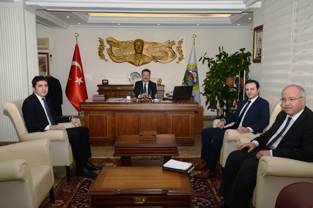 VERGİ MÜFETTİŞLERİNDEN VALİ ENVER ÜNLÜYE ZİYARET
