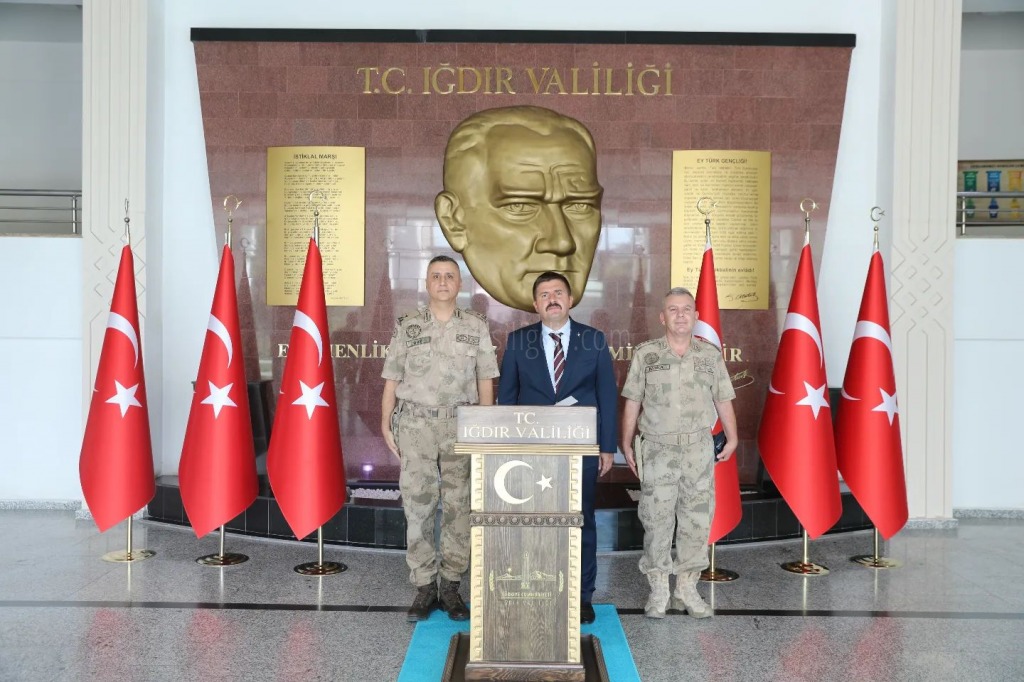 Tuğgeneral Metin Düzden Iğdır Valiliğine Ziyaret