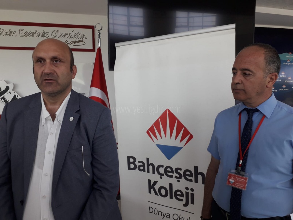 BAHÇEŞEHİR KOLEJİ IĞDIR KAMPÜSÜ SODİMER BAŞKANI PROF DR LEVENT ERASLANI AĞIRLADI