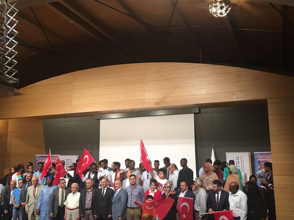 Iğdır Üniversitesi Afrika Kültür Haftası ve Mezuniyet Programına Katıldı