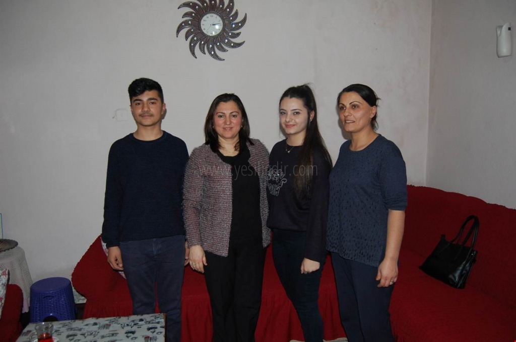 SEMA ÜNLÜ IĞDIR AİLESİNİ ZİYARET ETTİ