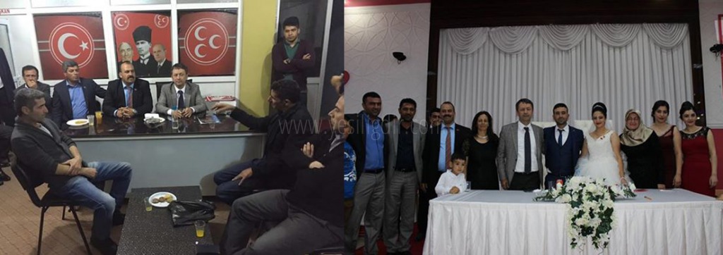 MHP Merkez İlçe Başkanlığına Ziyaret