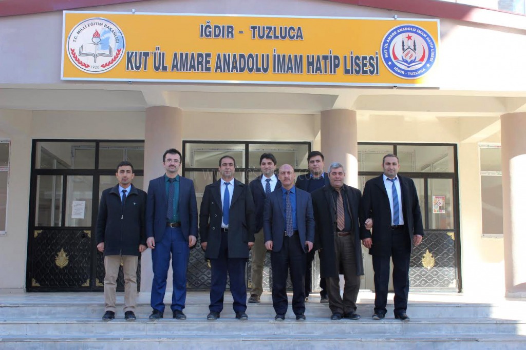 Iğdır Milli Eğitim Müdürü Tuzluca İmam Hatip Lisesini gezdi