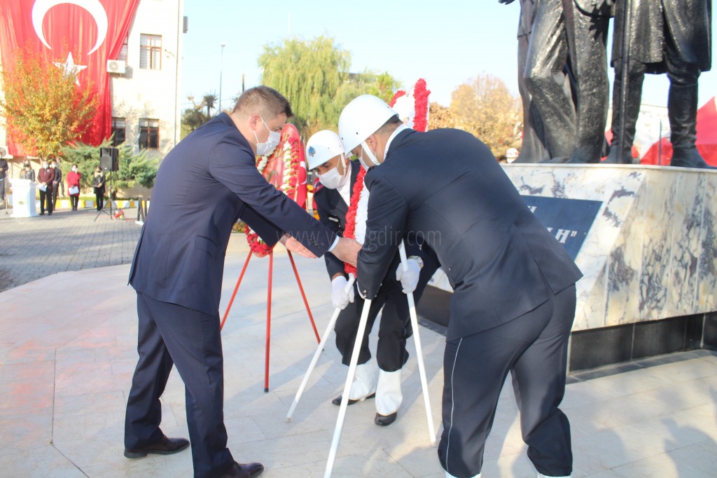 10 Kasım Anma Töreni Yapıldı