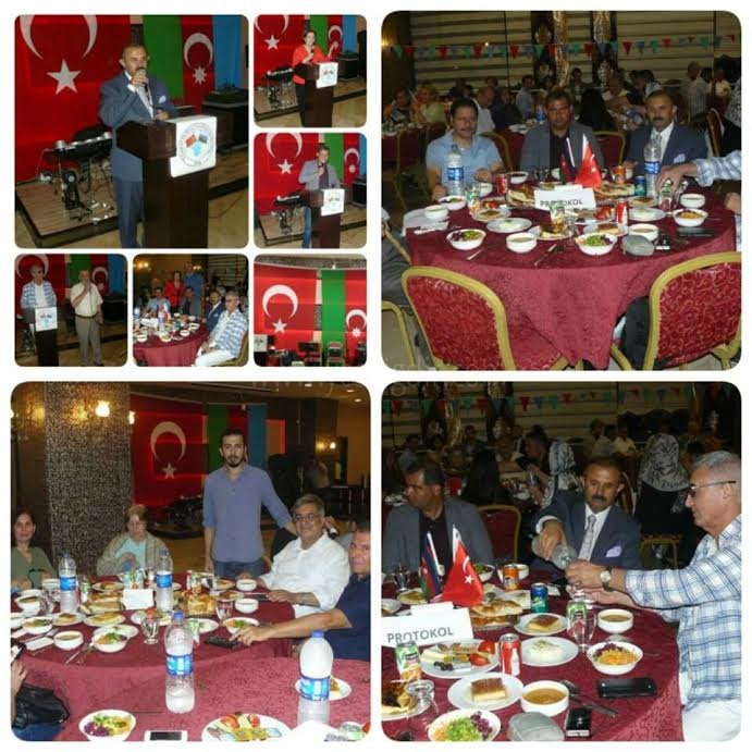 Türkiye Azerbaycan Sevdalıları İftarda Buluştu