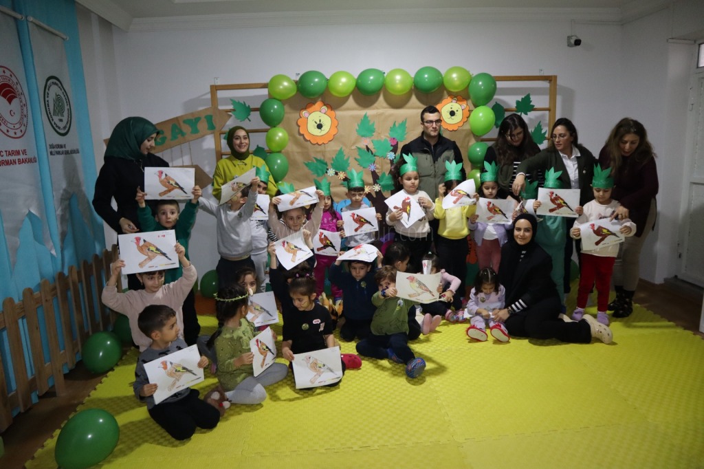 Iğdır'da Anaokulu ve kreş öğrencilerine doğa koruma eğitimleri verildi