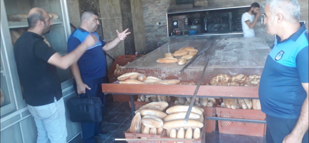 Tuzluca Belediyesi zabıta ekipleri fırınları denetledi