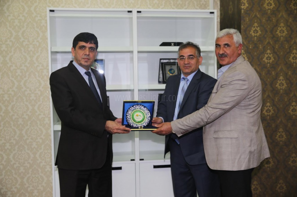 Başbakanlık Başmüşaviri Av Mehmet Çobas Rektör Almayı Ziyaret Etti