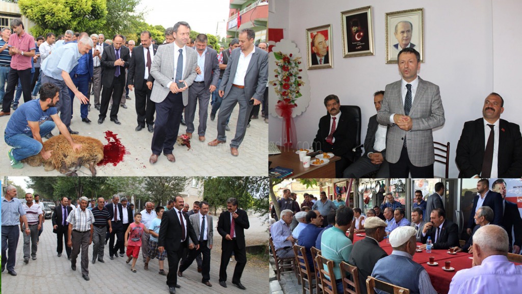 MHP Ziyaretleri Şölen Tadında Geçiyor