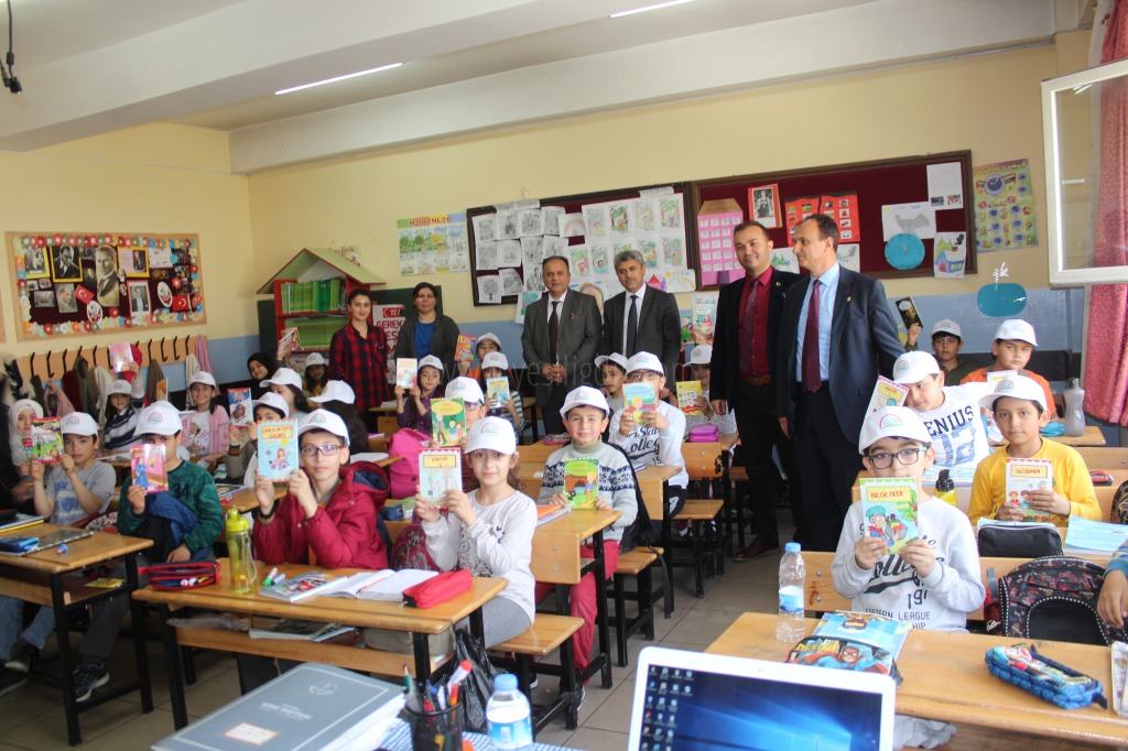 İL GIDA TARIM VE HAYVANCILIK MÜDÜRÜ ÖZKAN YOLCU OKUL ZİYARETİNDE