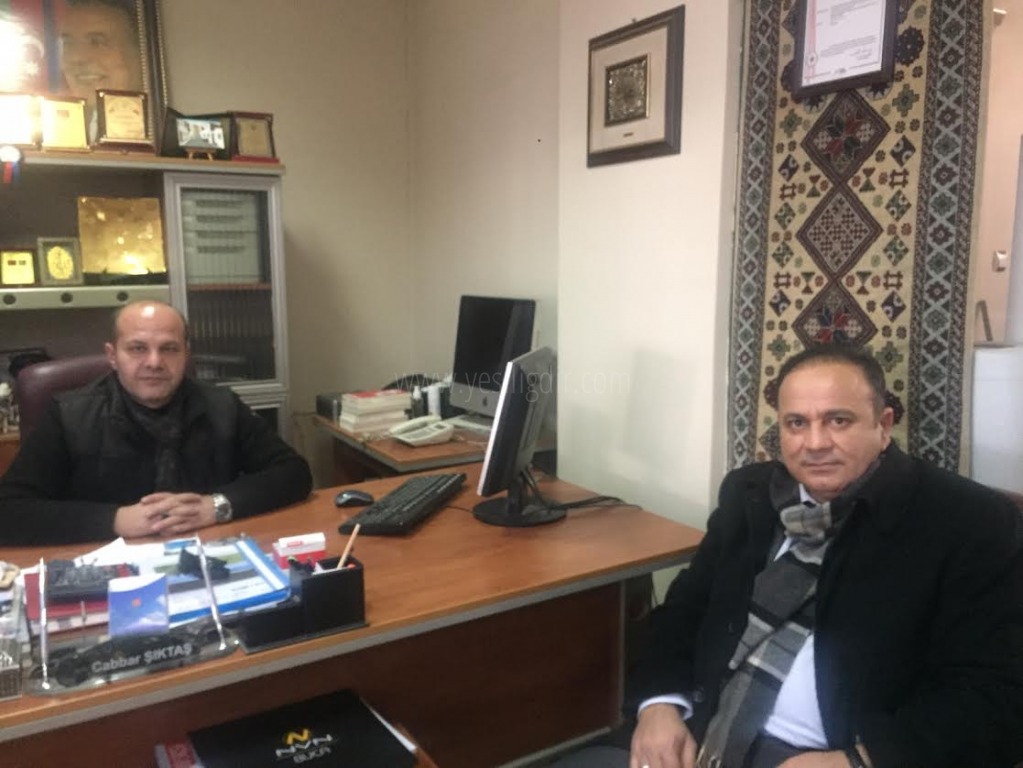 Tarım Müdürü Özkan Yolcu Gazetemize Nezaket Ziyaretinde Bulundu