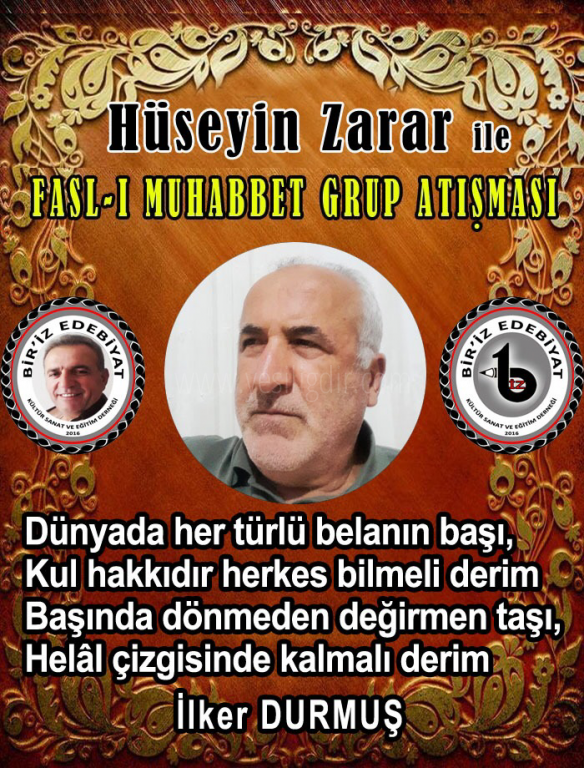 326 Fasl-ı muhabbet Atışma dörtlükleri