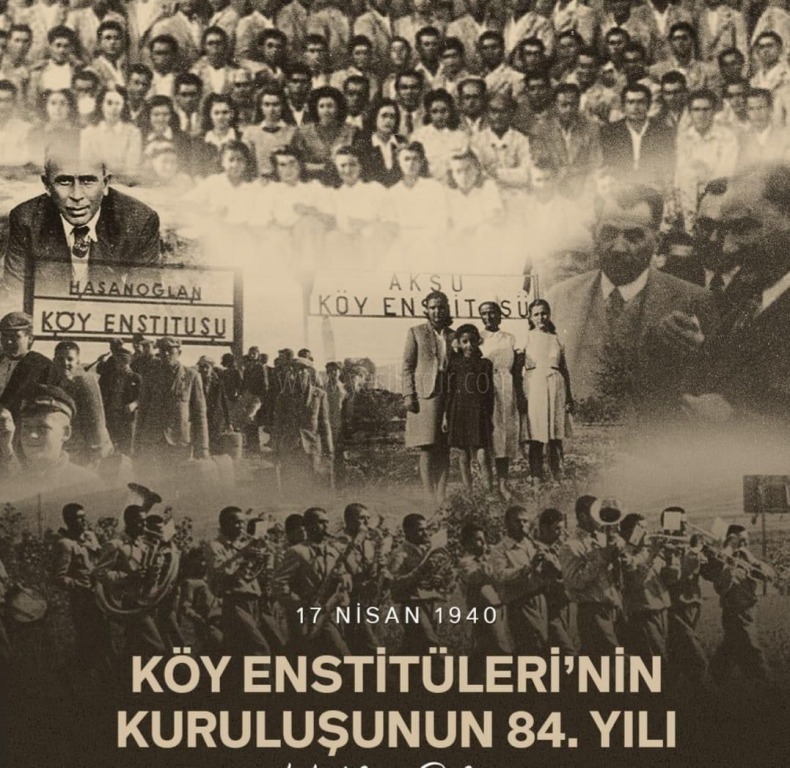 KÖY ENSTİTÜLERİNİN KURULUŞUNUN 84 YILI