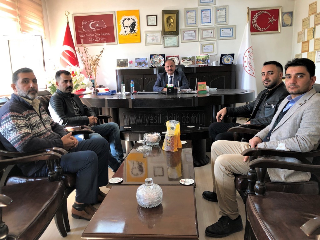 IĞDIR ARI YETİŞTİRİCİLERİ BİRLİĞİNDEN ÖZKAN YOLCUYA ZİYARET