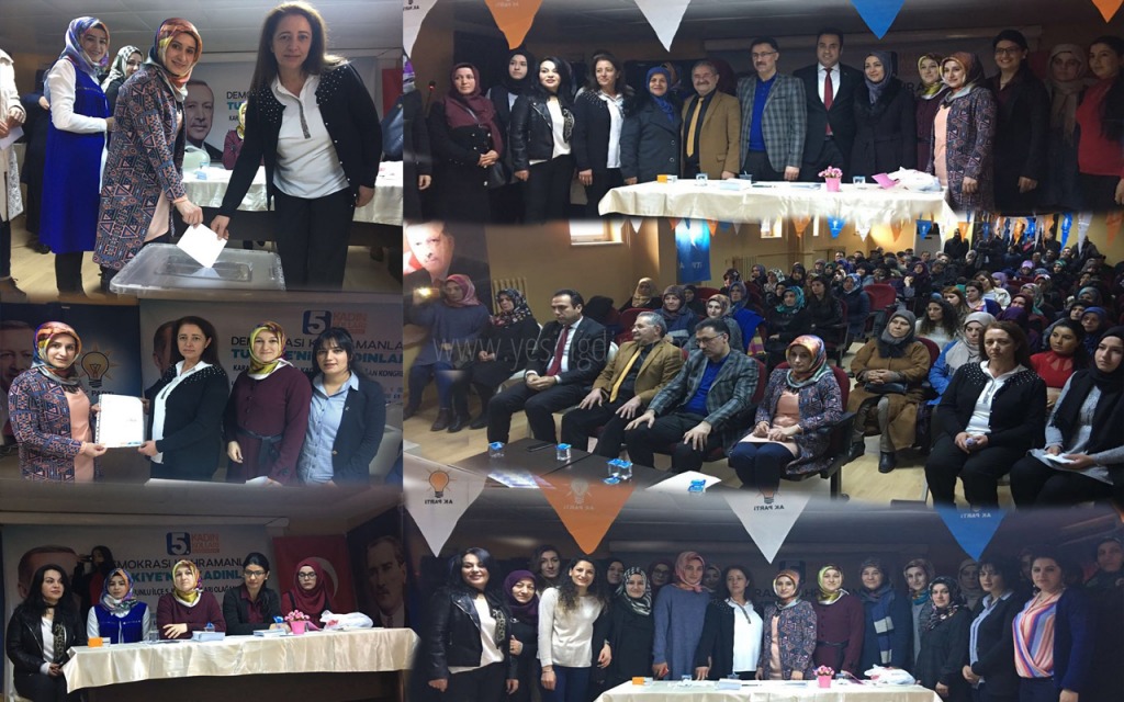 Karakoyunlu ilçesi Ak Parti 5 Olağan Kadın Kolları Kongresi Gerçekleştirildi