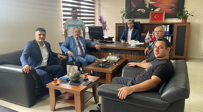 TÜRK BÜRO-SEN HEYETİNDEN SGK İL MÜDÜR YARDIMCISINA ZİYARET