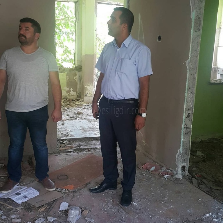 Muhtar Çağrı Keskin Metruk Binaların Yıkılmasını İstiyor
