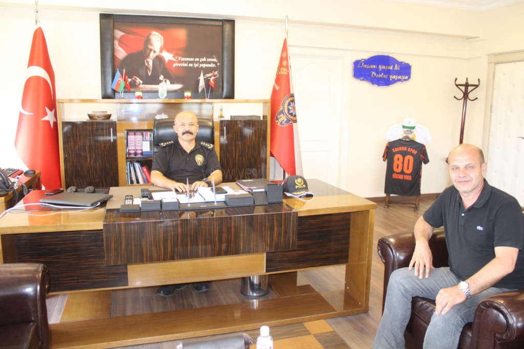 İL EMNİYET MÜDÜRÜ OĞUZHAN YONCAYA HAYIRLI OLSUN ZİYARETİ