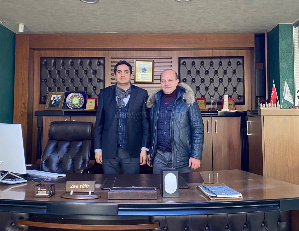İŞ DÜNYASININ ÖNEMLİ İSMİ ZİYA YİĞİTE NEZAKET ZİYERETİ