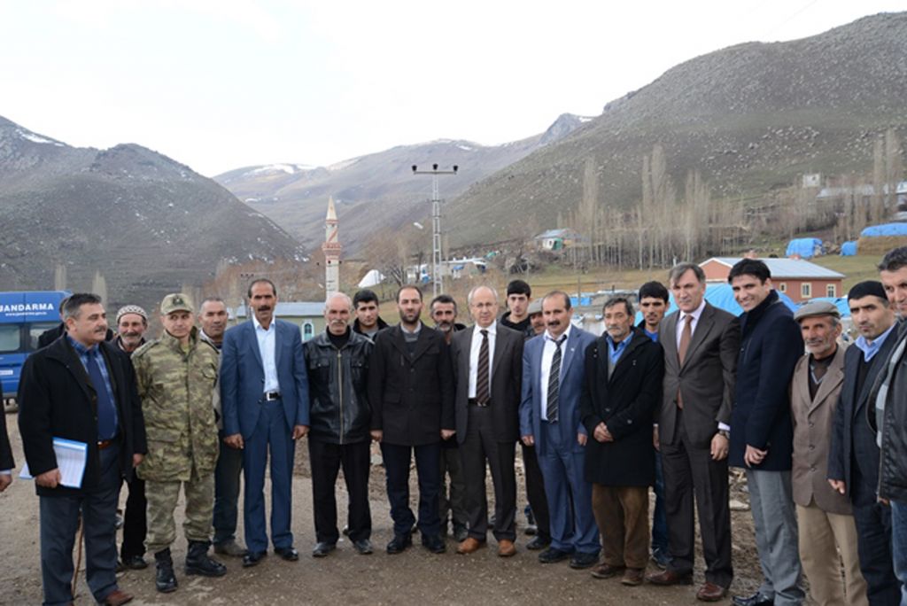 Vali Davut Haner Köy Ziyaretlerine Devam Ediyor