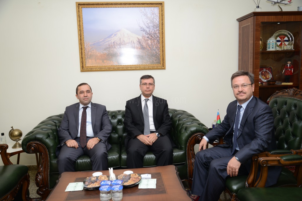 MÜLKİYE BAŞMÜFETTİŞLERİ VALİ ÜNLÜYÜ ZİYARET ETTİ
