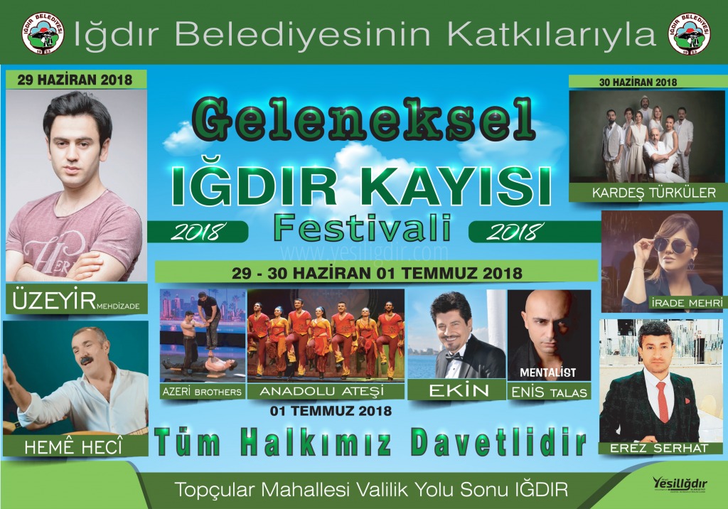 Iğdırda Kayısı Festivali düzenlenecek
