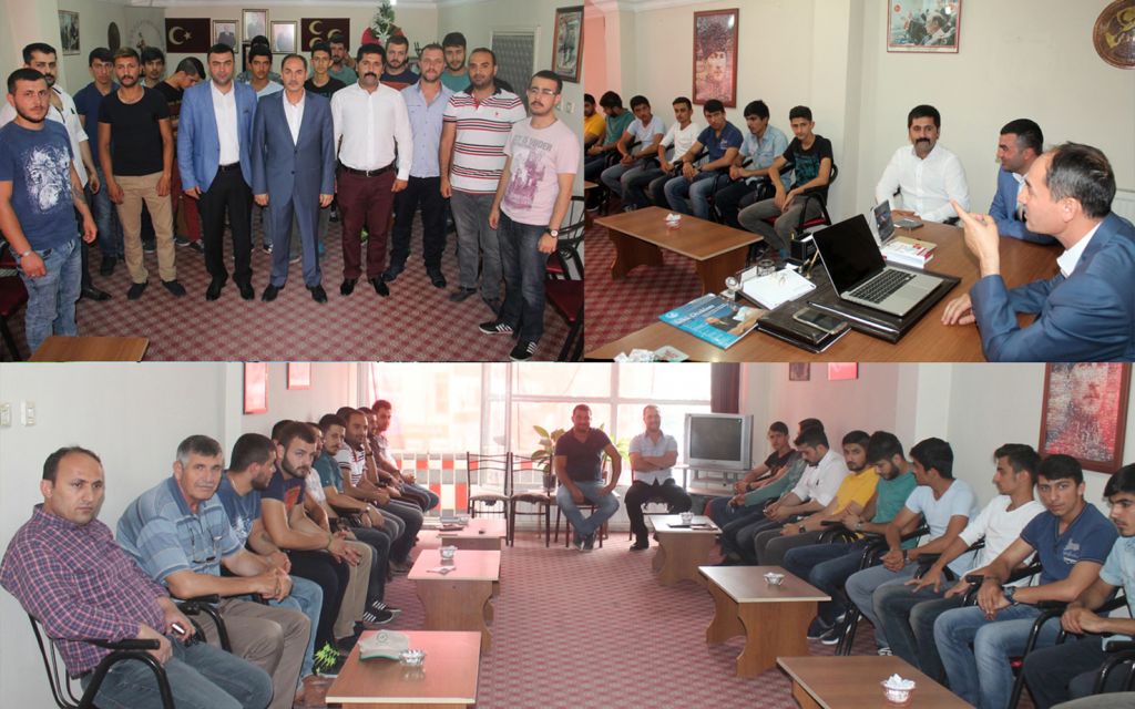 Gençler MHP Iğdır il başkanlığını ziyaret etti